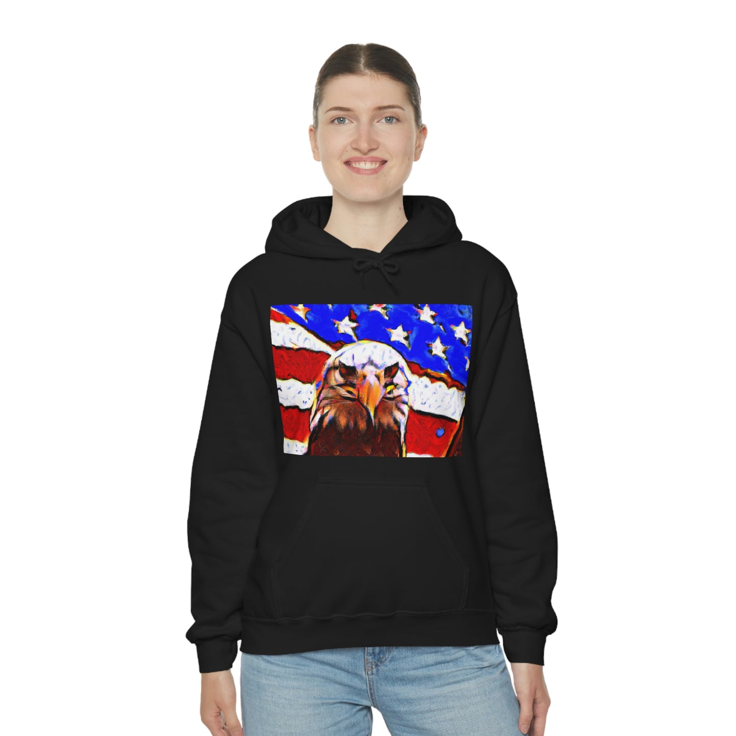 "The flame of American freedom will never be extinguished" - Ronald Reagan - Hoodie